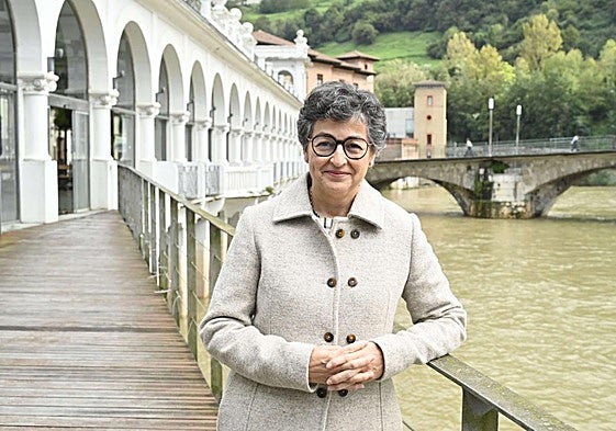 Arancha González Laya, en Tolosa, en una imagen de archivo.
