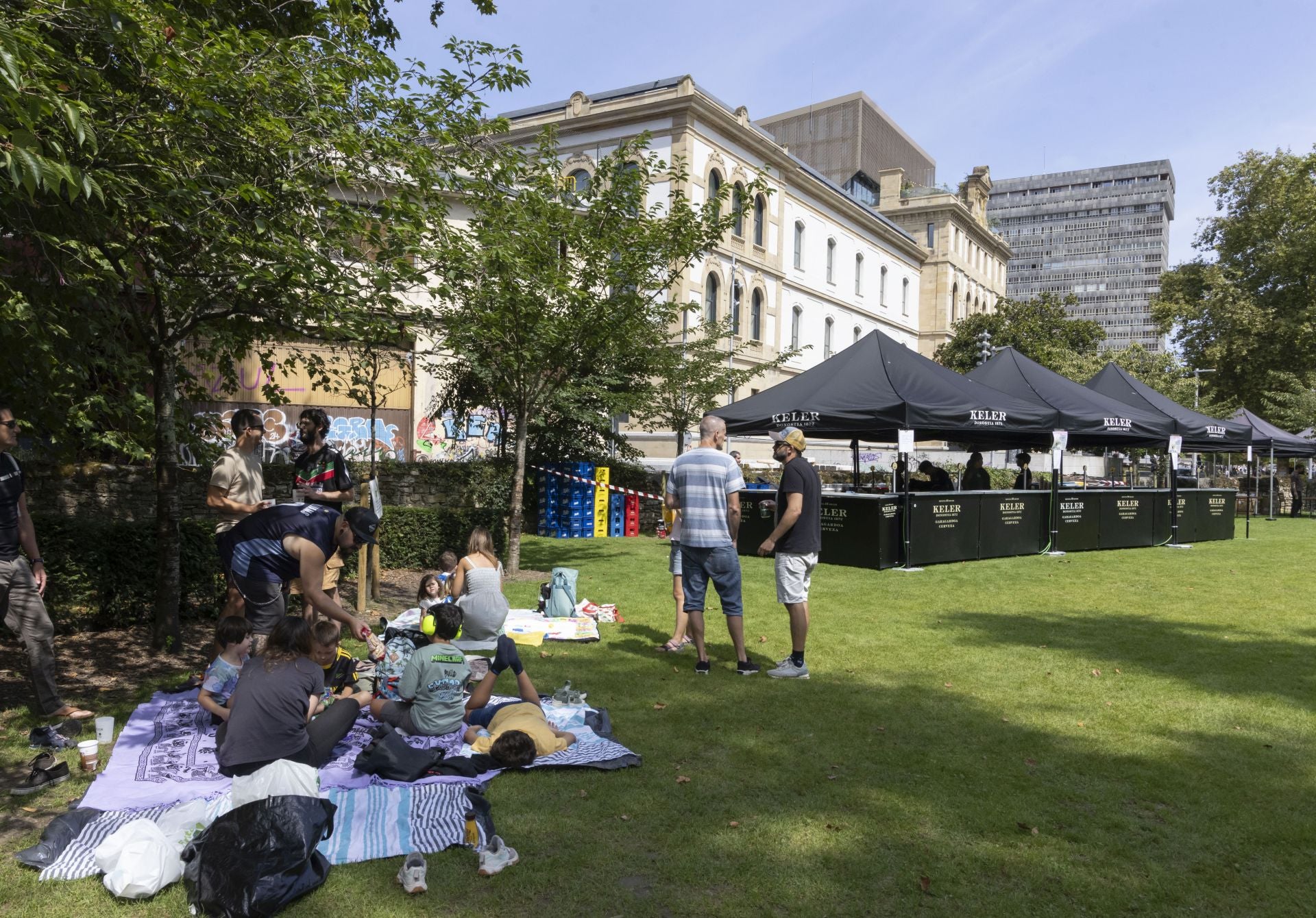 Música y ambientazo en Cristina Enea