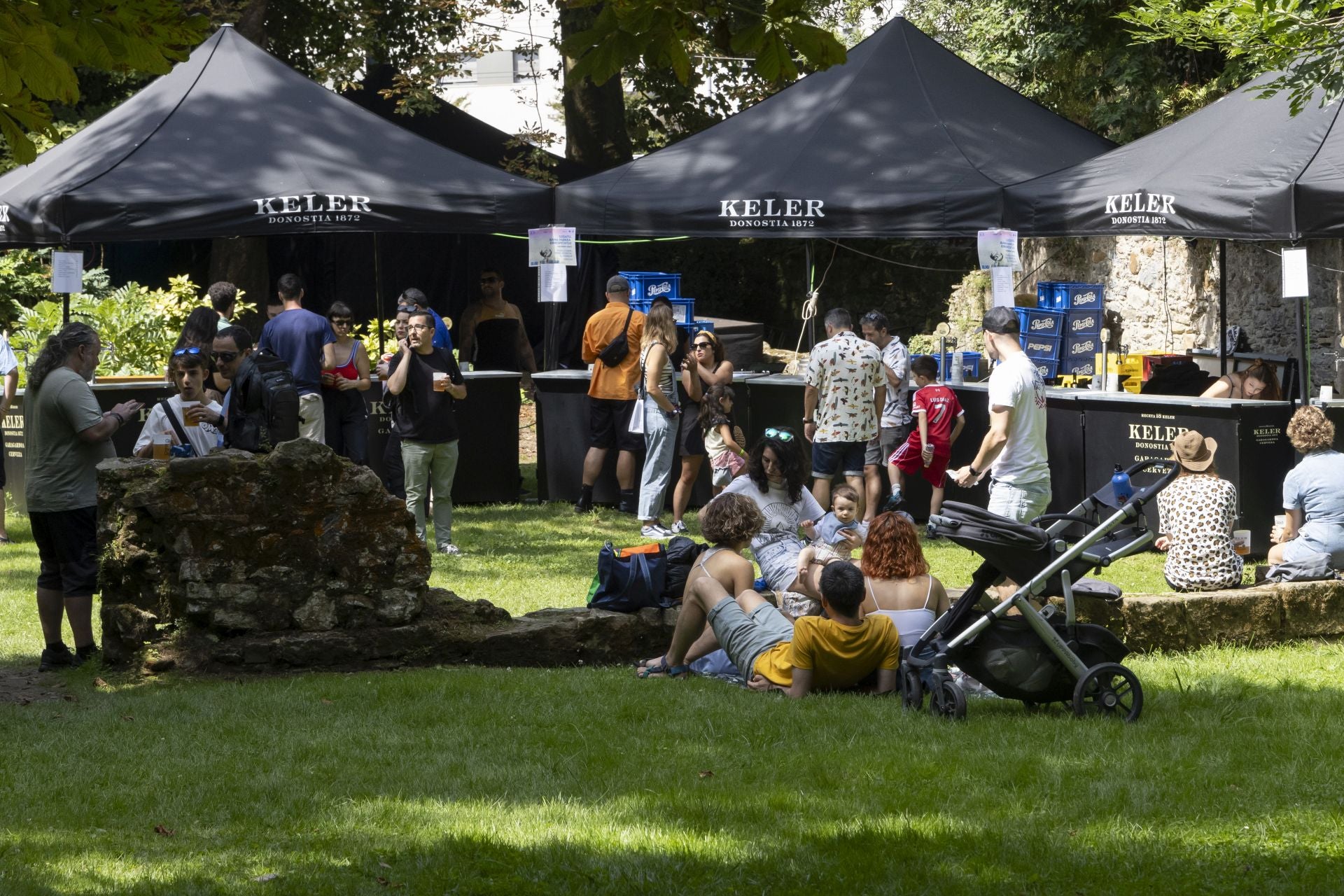 Música y ambientazo en Cristina Enea