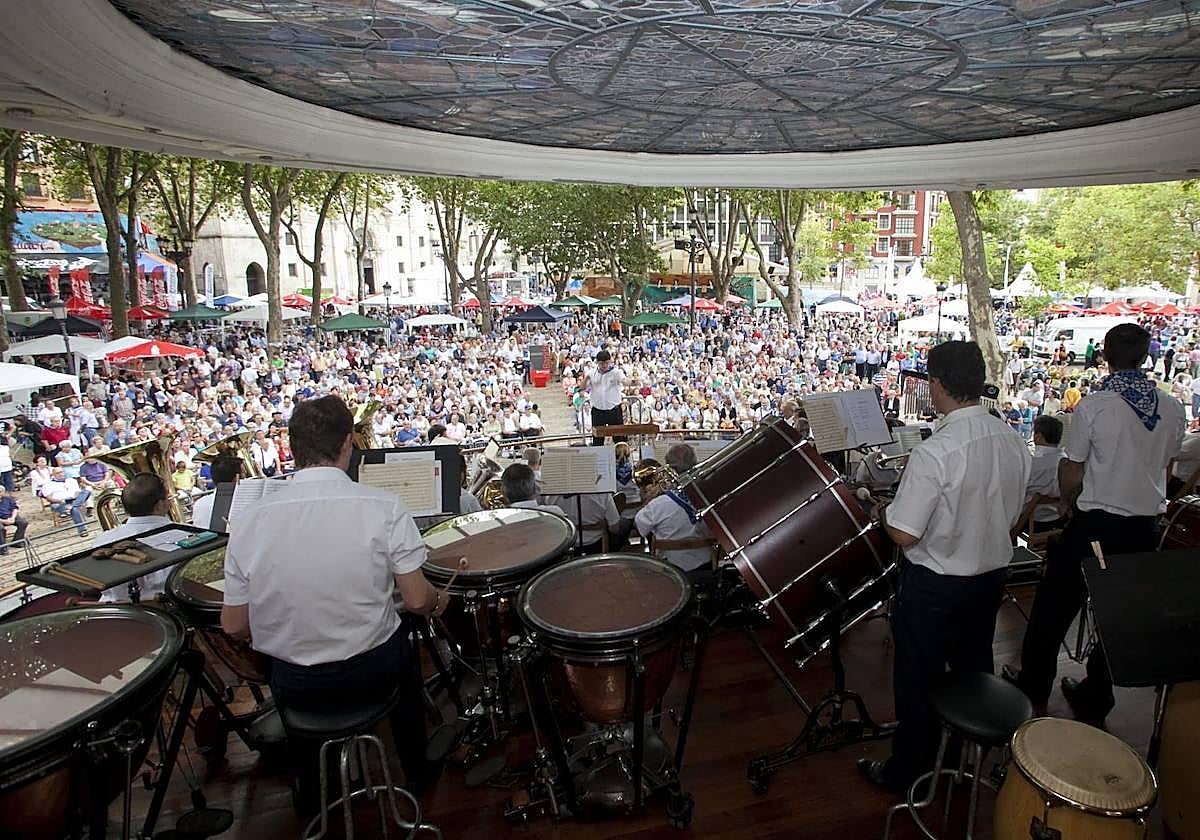 Bilboko Udal Musika Bandak 11 emanaldi eskainiko ditu Aste Nagusian