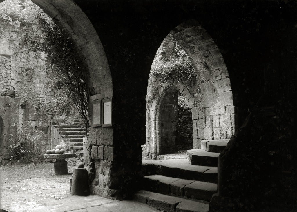 Primitivo patio del castillo.