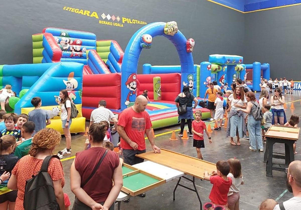 Los niños, protagonistas en Bera