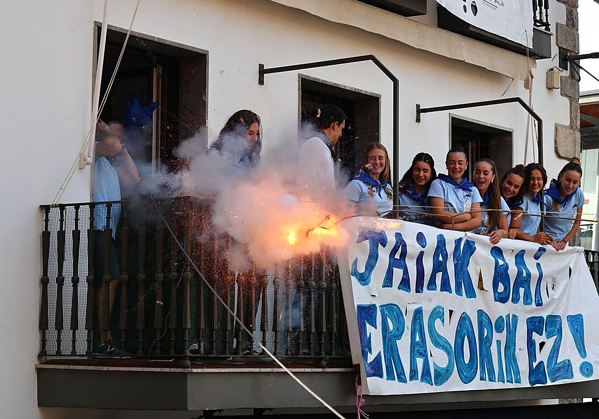San Donato y San Lorenzo llegan a Aia