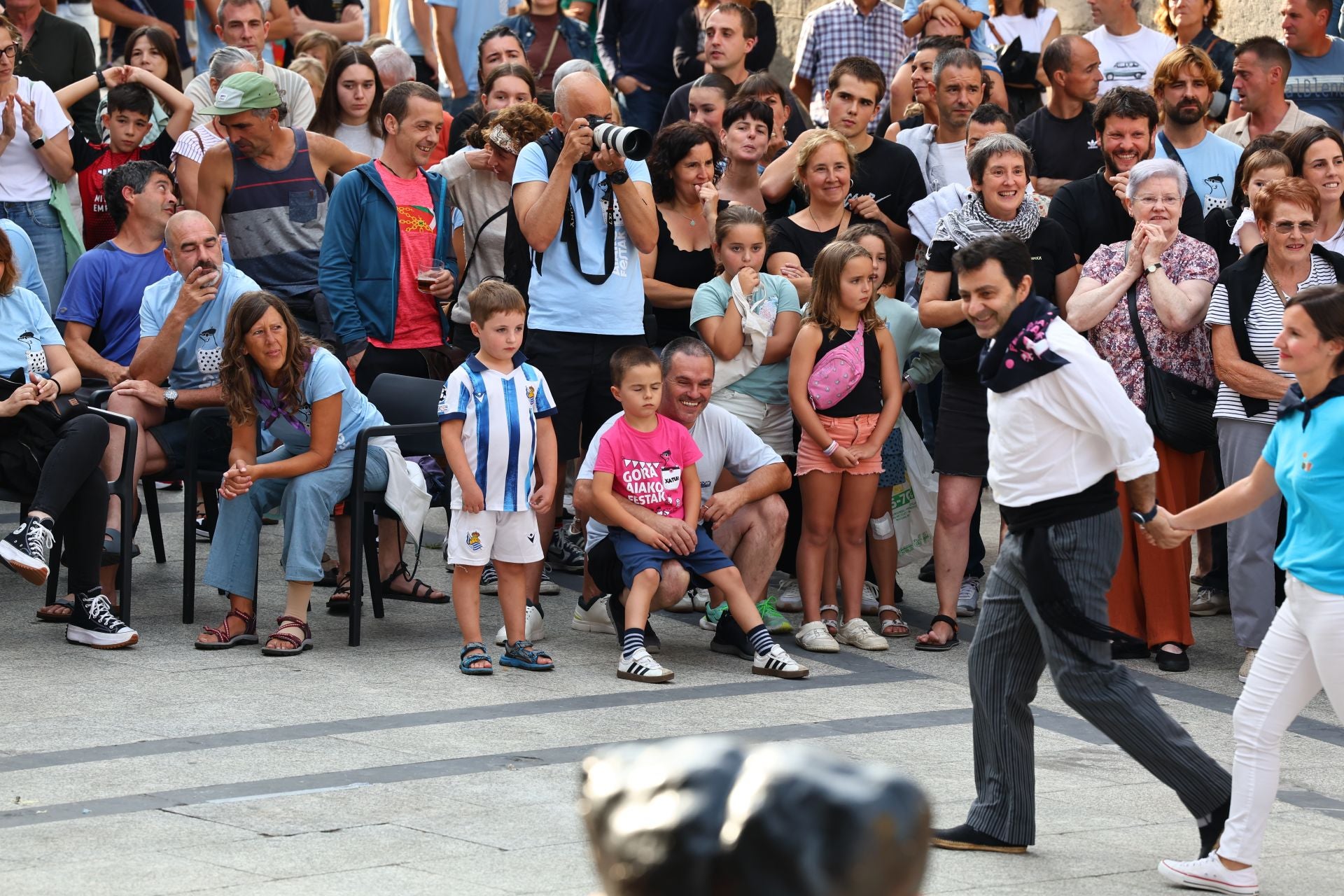 San Donato y San Lorenzo llegan a Aia