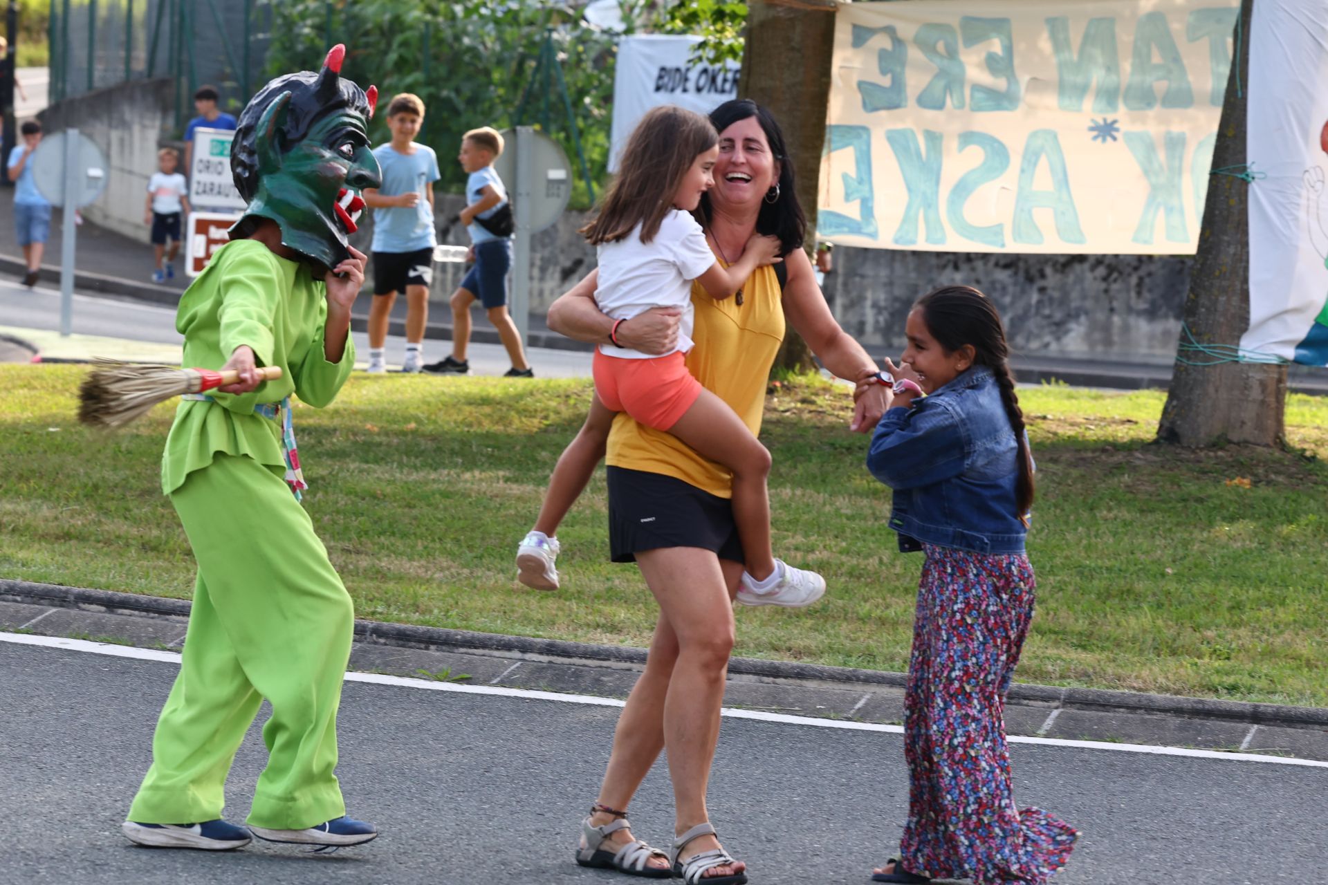 San Donato y San Lorenzo llegan a Aia