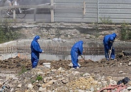 Retirada de amianto en Pasajes San Pedro.