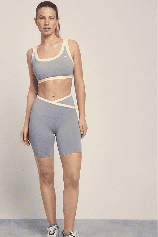 Conjunto azul ideal para verano