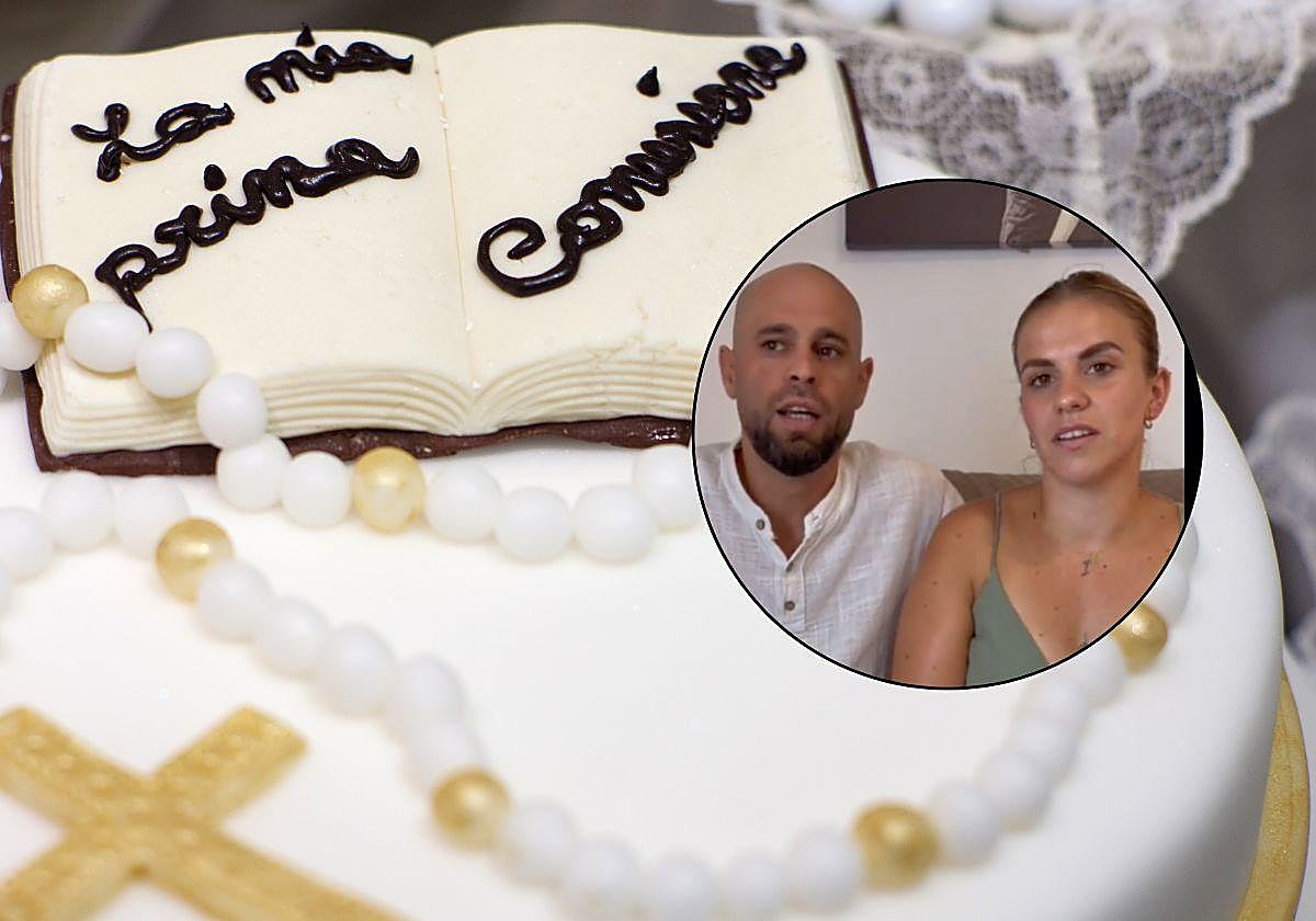 Manuel e Irene organizan la comunión de su hijo.