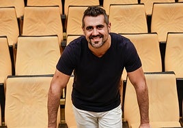 Diego Martin-Etxebarria en la sede de la Euskadiko Orkestra.