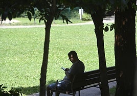 La sombra ha sido la mejor aliada para salir a la calle este sábado a mediodía en Gipuzkoa.