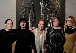 Las mujeres del restaurante Txurruka en una foto compartida en redes.