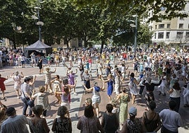 Gran ambiente durante el segundo día de la Semana Grande