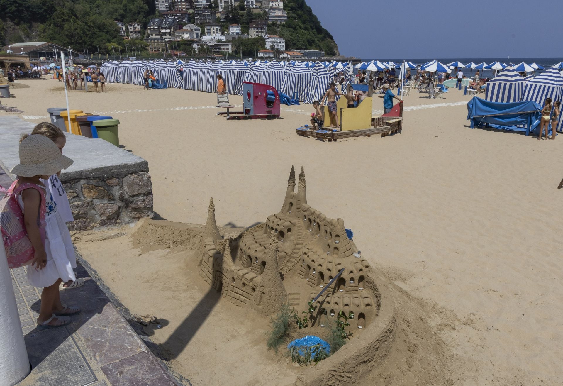 Jornada calurosa en todo Gipuzkoa