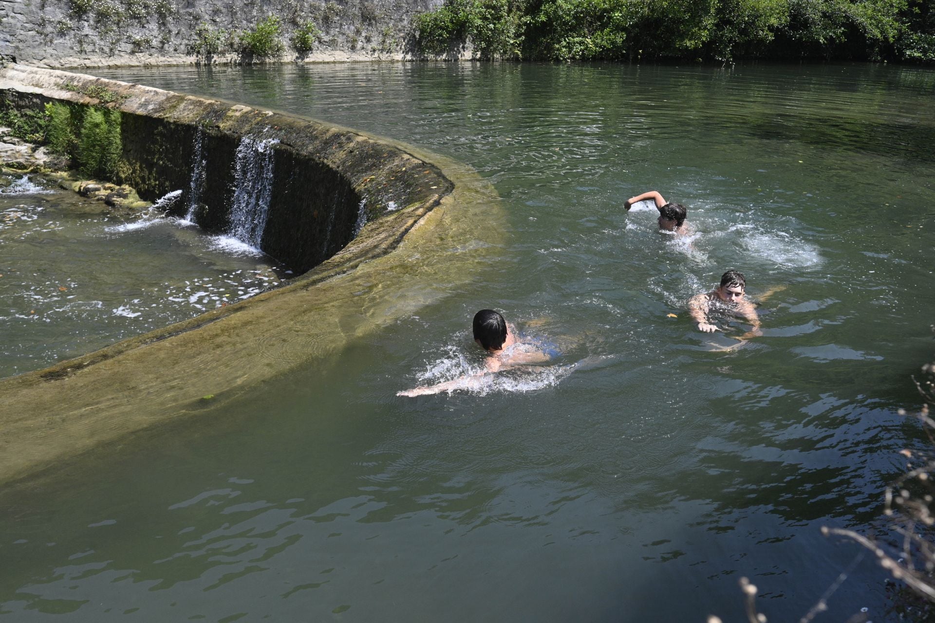 Jornada calurosa en todo Gipuzkoa