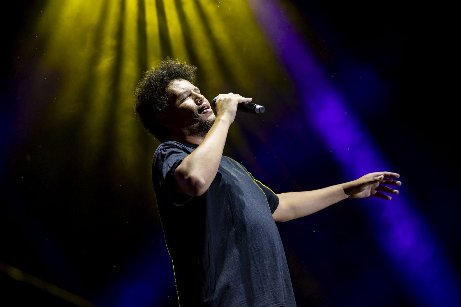 Las mejores imágenes del concierto de Morodo en Sagüés