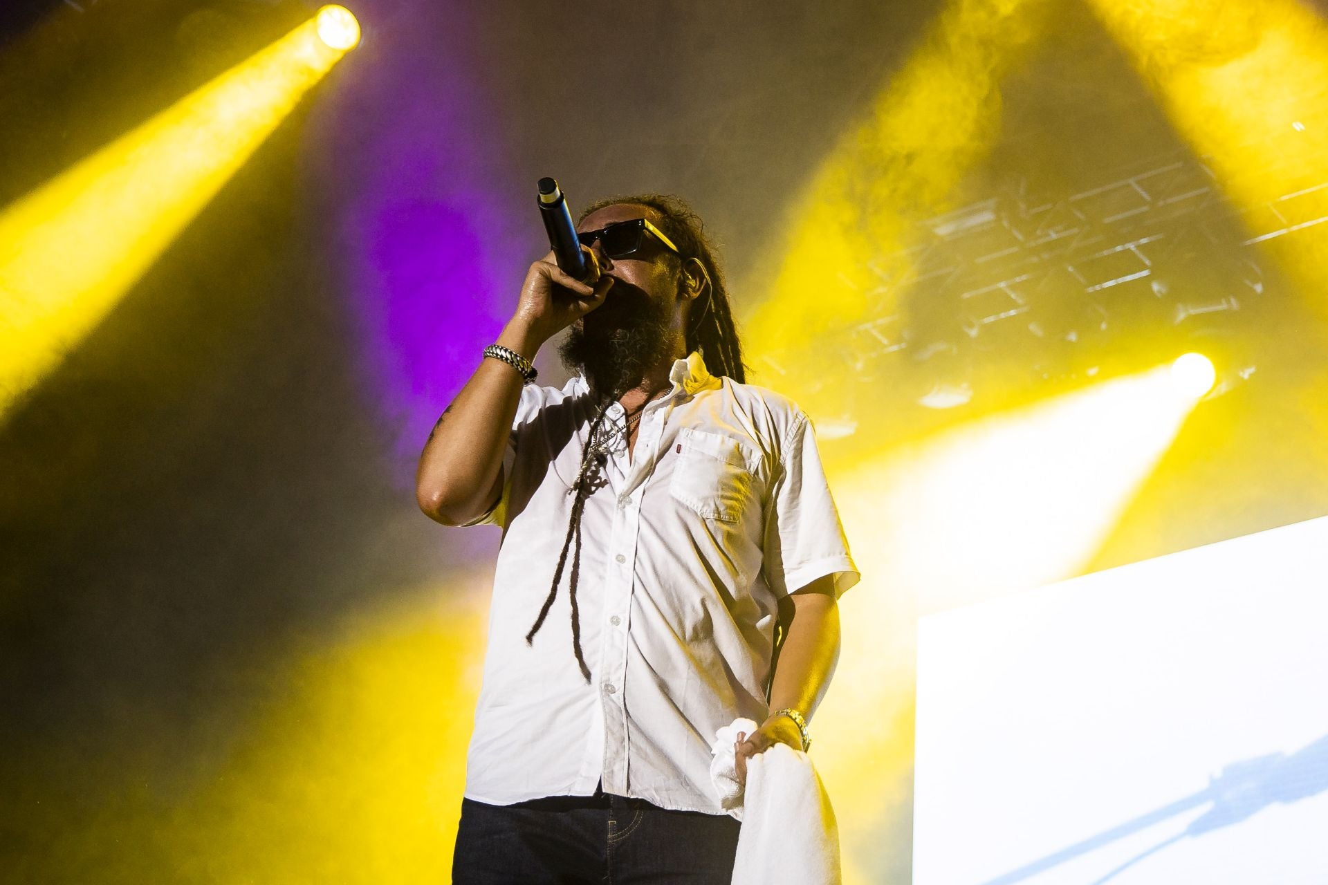 Las mejores imágenes del concierto de Morodo en Sagüés