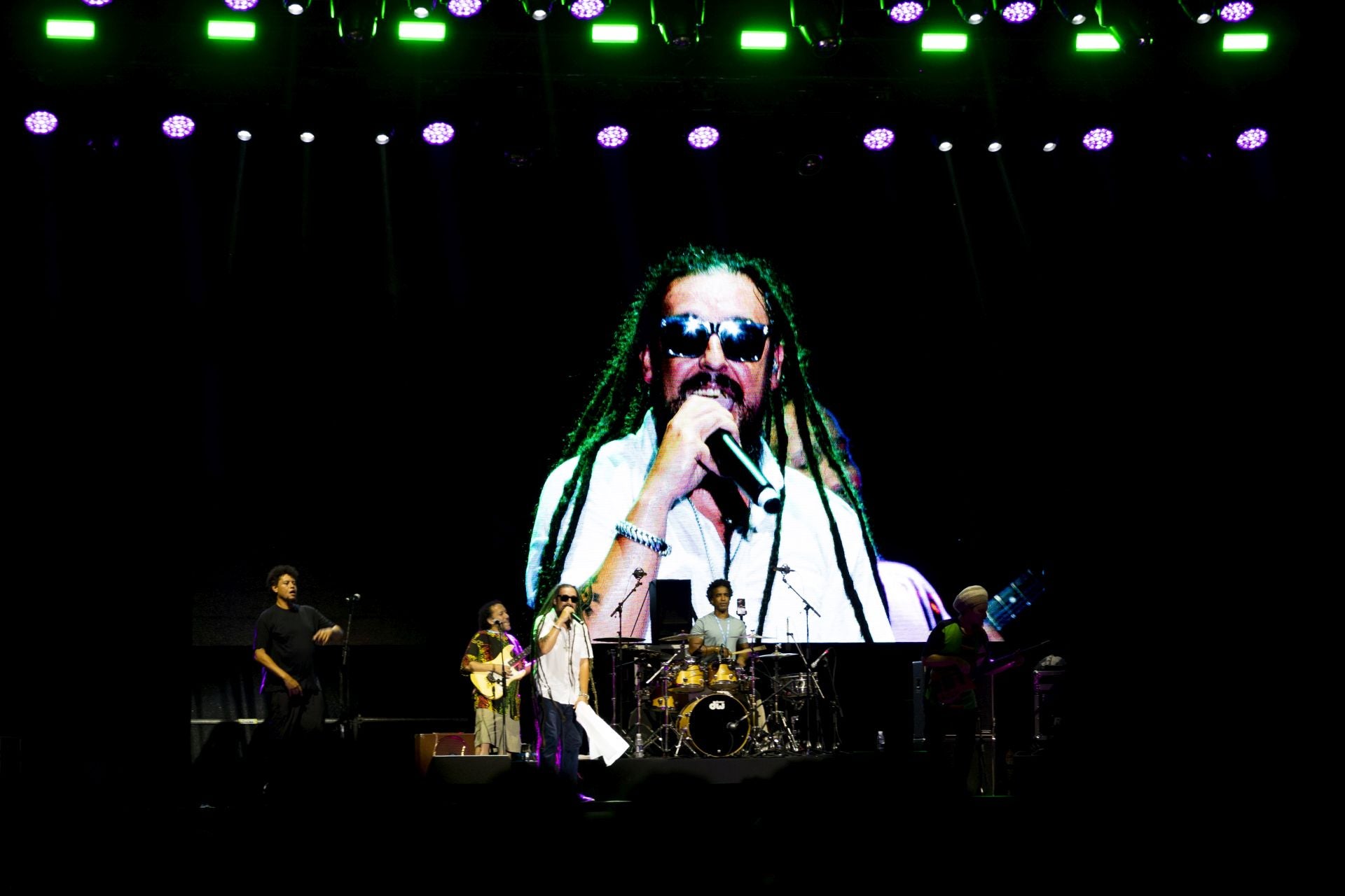 Las mejores imágenes del concierto de Morodo en Sagüés