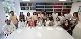 El equipo de Proa del Hospital Donostia.