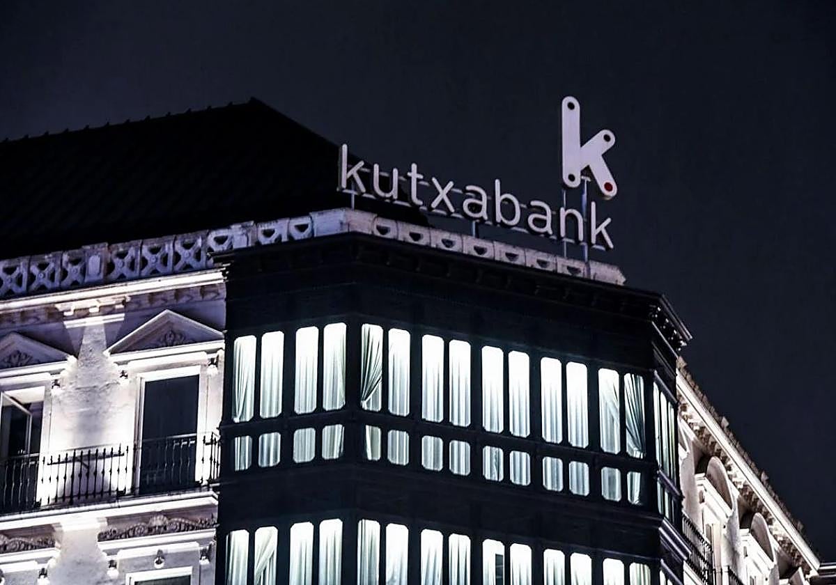 Sede central de Kutxabank en la Gran Vía de Bilbao