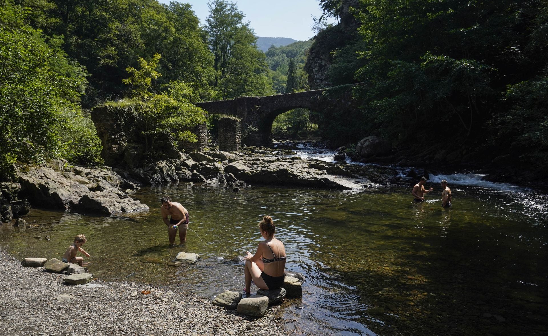 El calor sigue sin dar tregua en Gipuzkoa