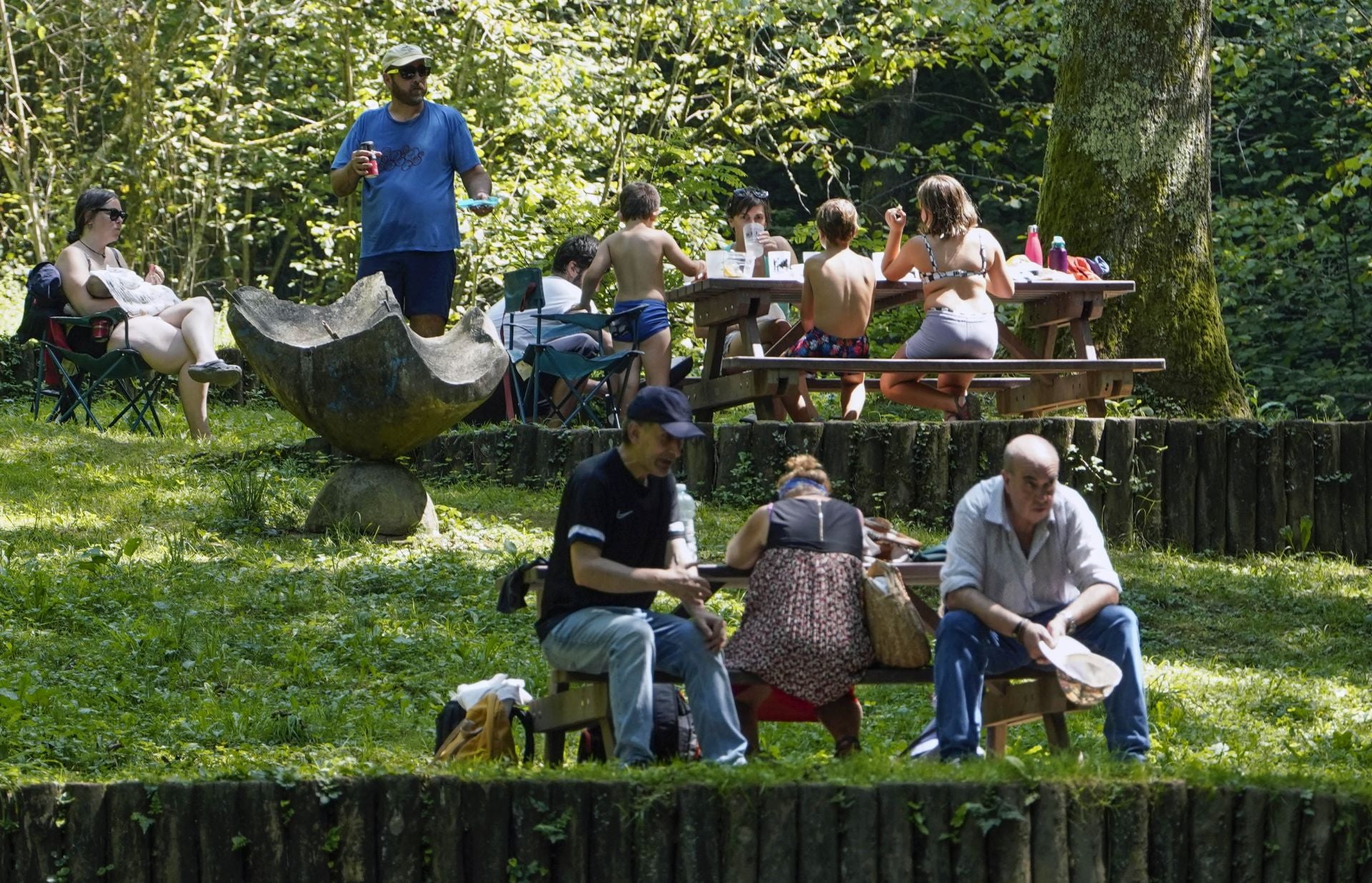 El calor sigue sin dar tregua en Gipuzkoa