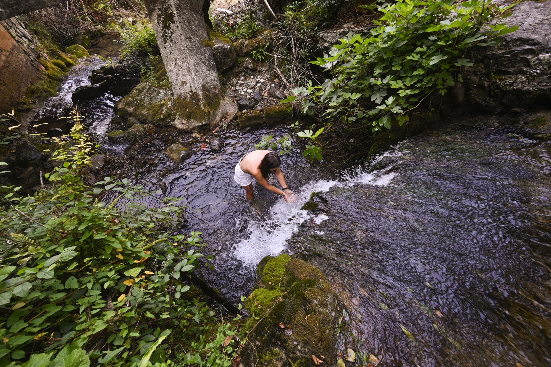 El calor sigue sin dar tregua en Gipuzkoa