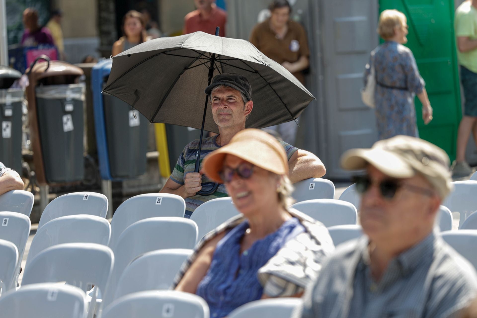 El calor sigue sin dar tregua en Gipuzkoa