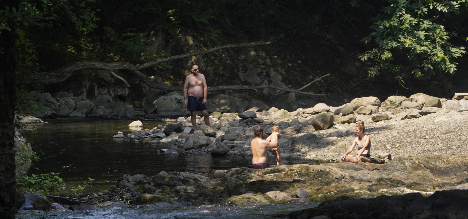 El calor sigue sin dar tregua en Gipuzkoa
