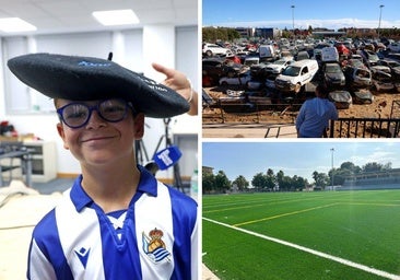 Aitor, el realzale de Benetússer, vuelve a su pequeño Anoeta