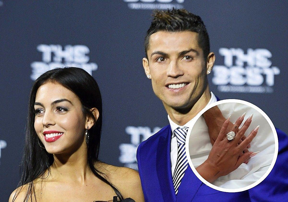 El gigantesco anillo con el que Cristiano Ronaldo le ha pedido matrimonio a Georgina: colosal y de un valor incalculable