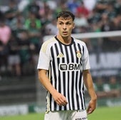 Unai García ayer en Sestao.