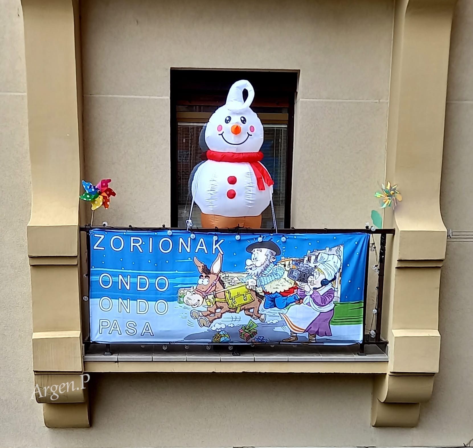 El balcón más famoso de San Sebastián