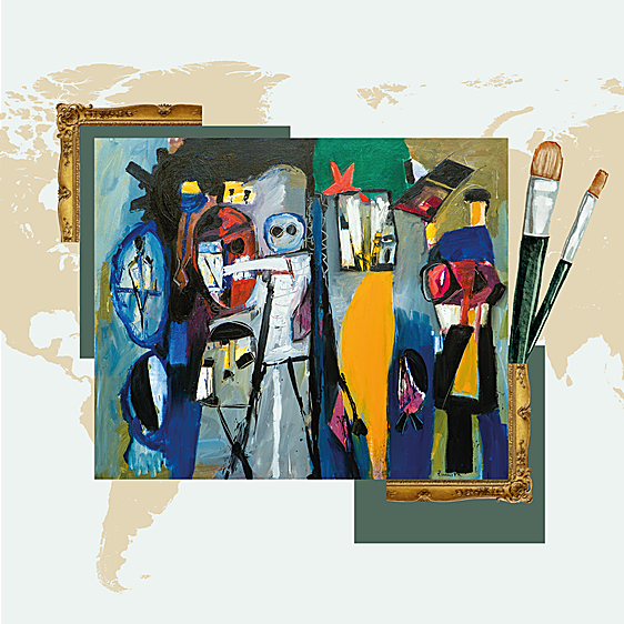 Un viaje por los cuadros de José Luis Zumeta