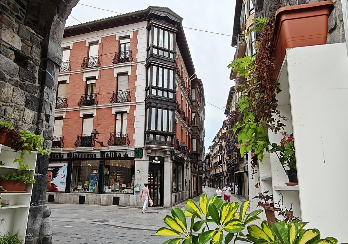 Vista del Casco Histórico desde la Puerta de Castilla, donde en unos meses se llevará a cabo la siguiente fase del Plan Integral de Regeneración Urbana del Casco Histórico.