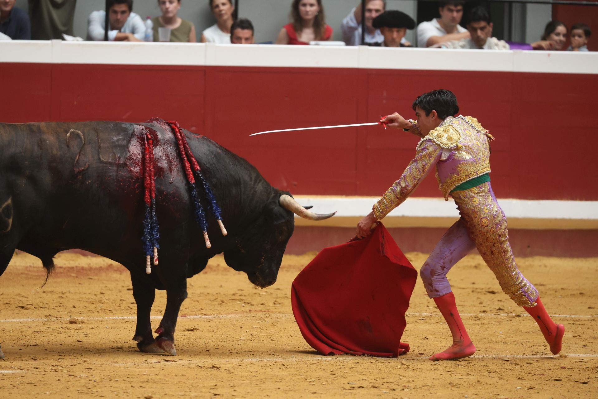 Segundo día de toros en Ilunbe