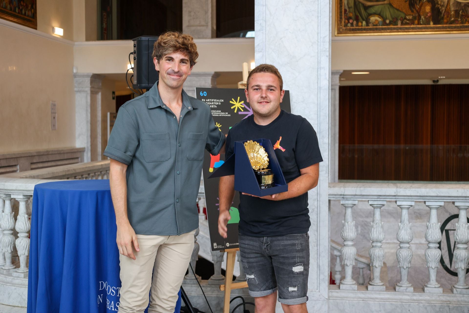 Pirotecnia Valenciana se lleva la Concha de Oro del concurso de fuegos artificiales de San Sebastián