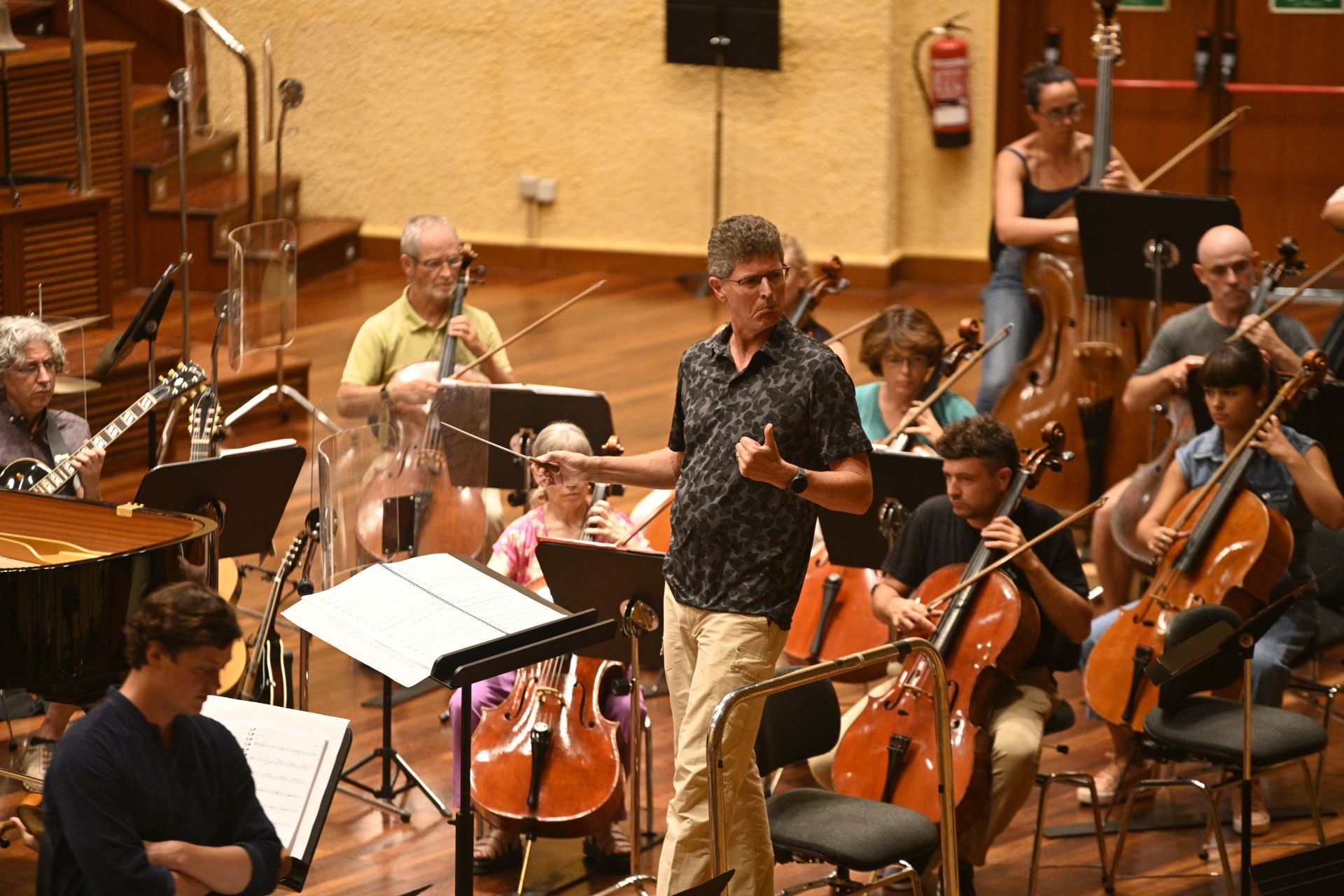 Un ensayo al más puro estilo Hollywood