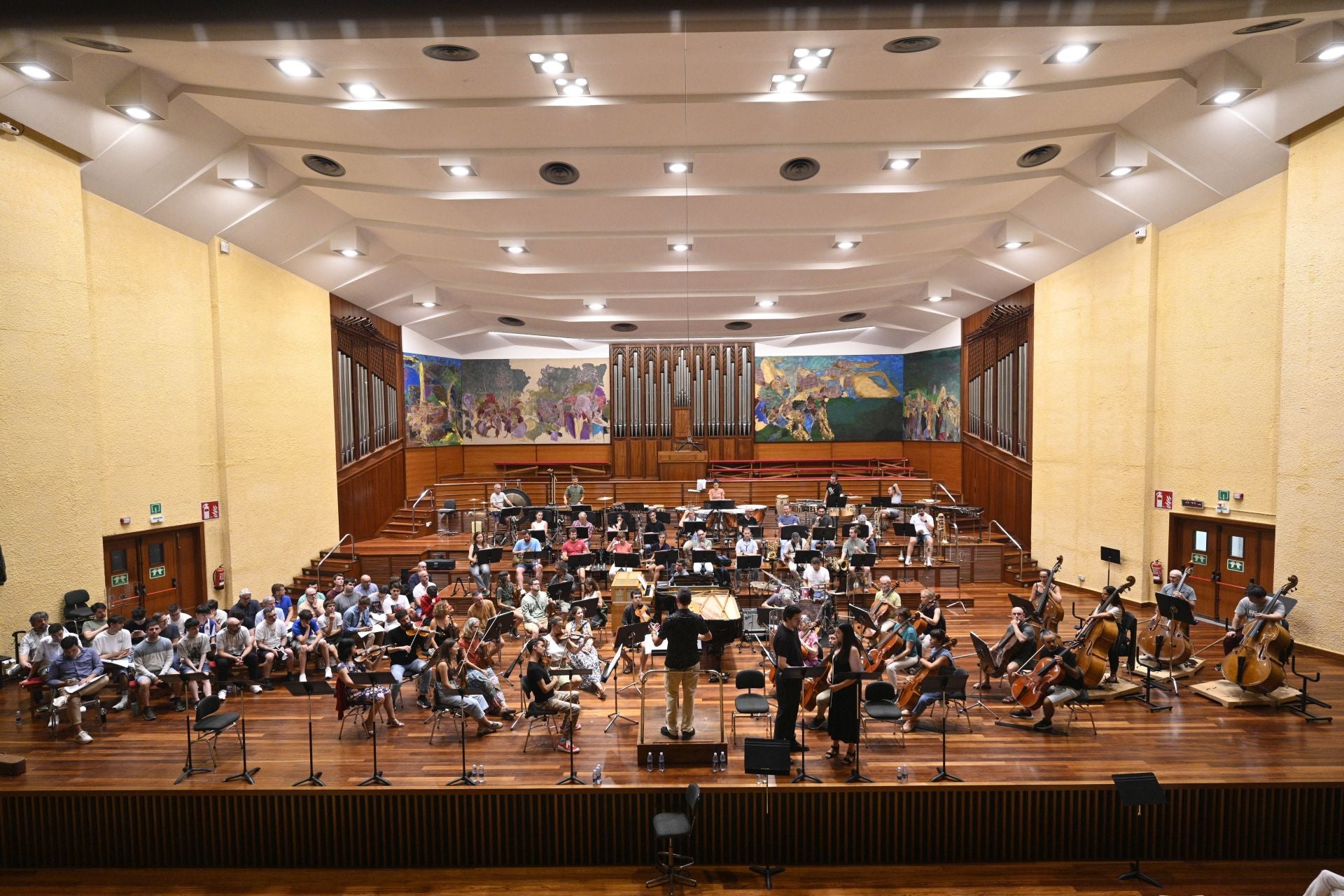 Un ensayo al más puro estilo Hollywood