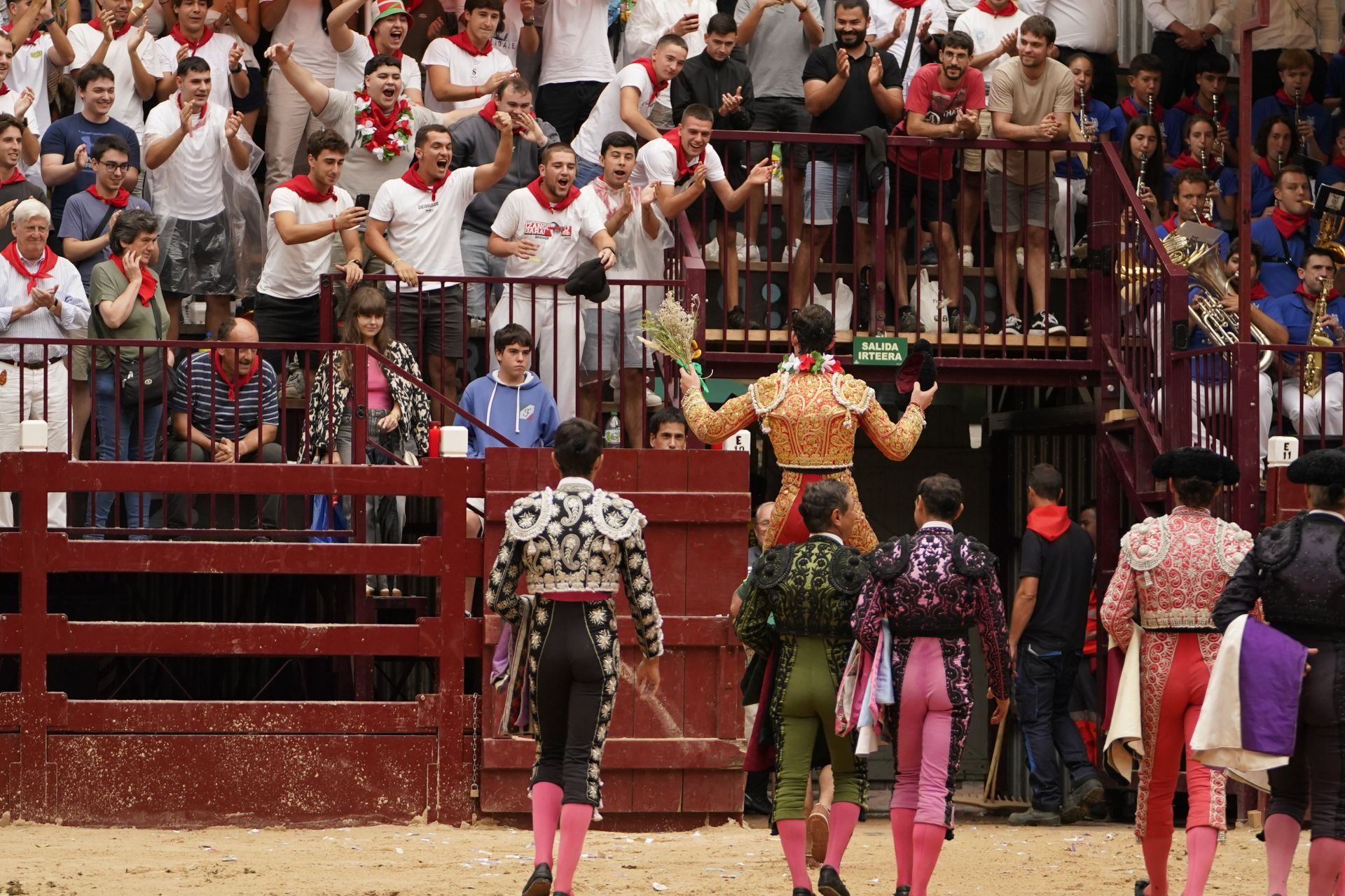 Novillada en el último día de San Roke