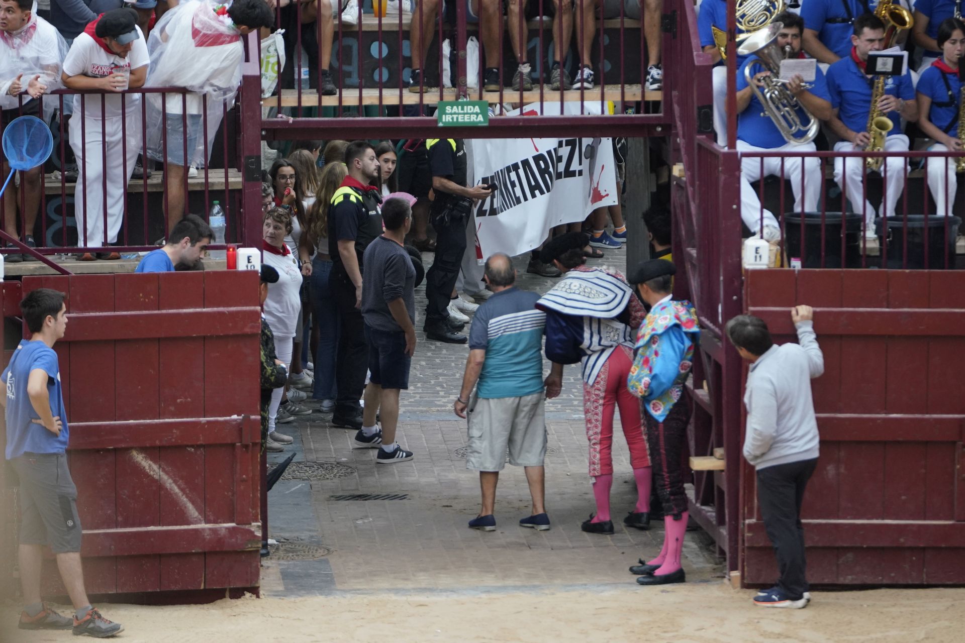 Novillada en el último día de San Roke