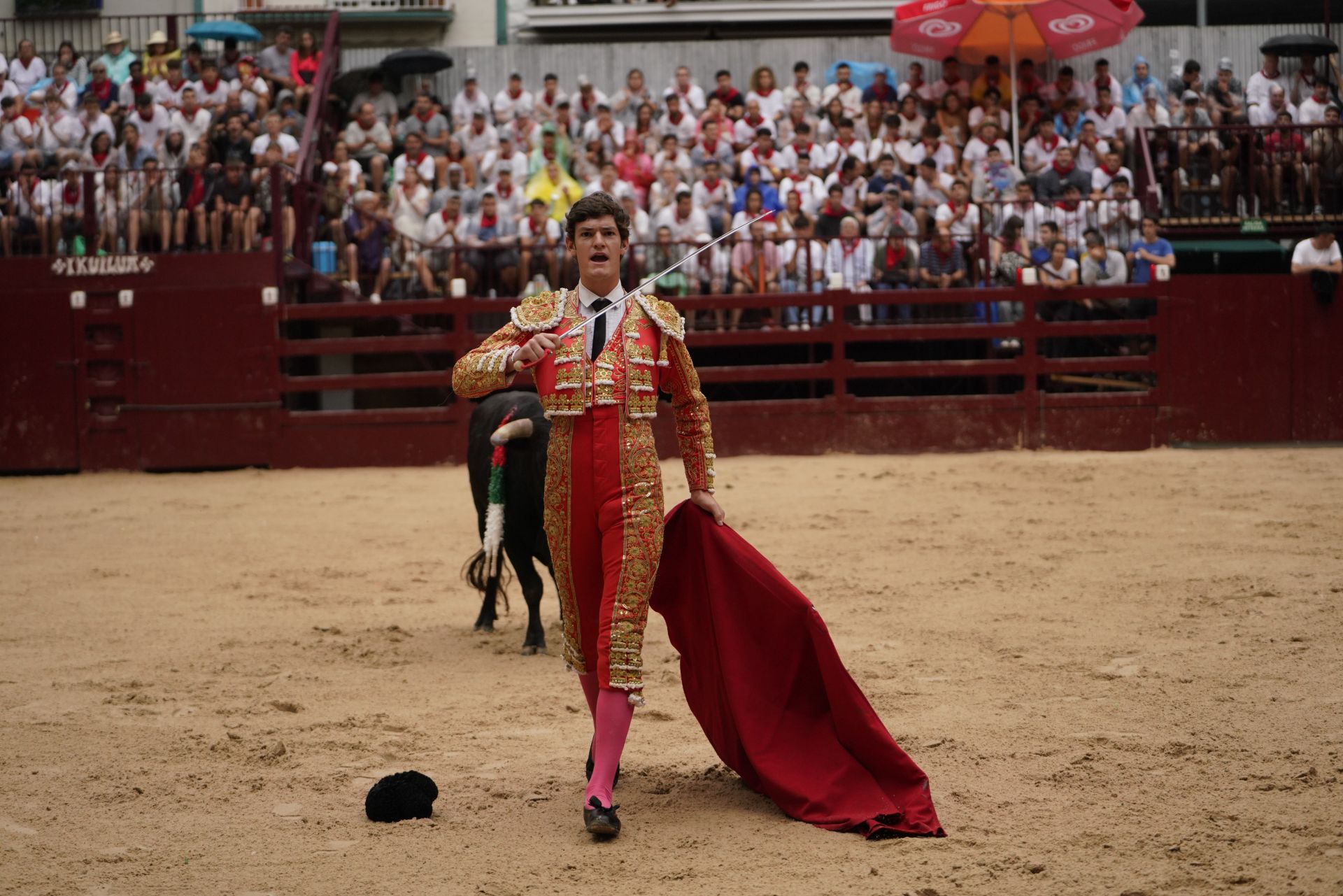 Novillada en el último día de San Roke