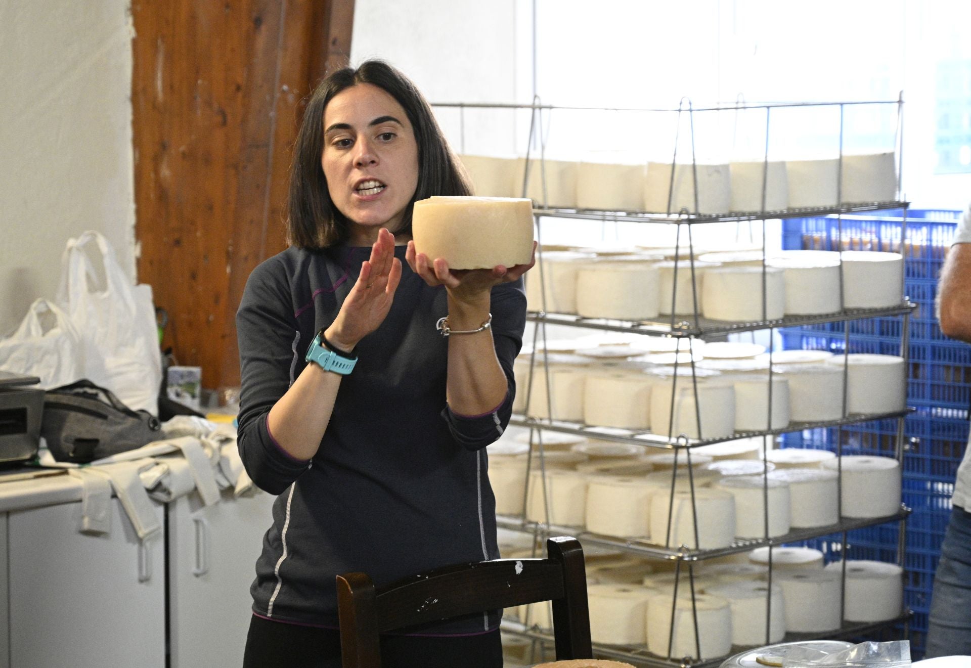 Visita a la quesería Ondramuño en Idiazabal