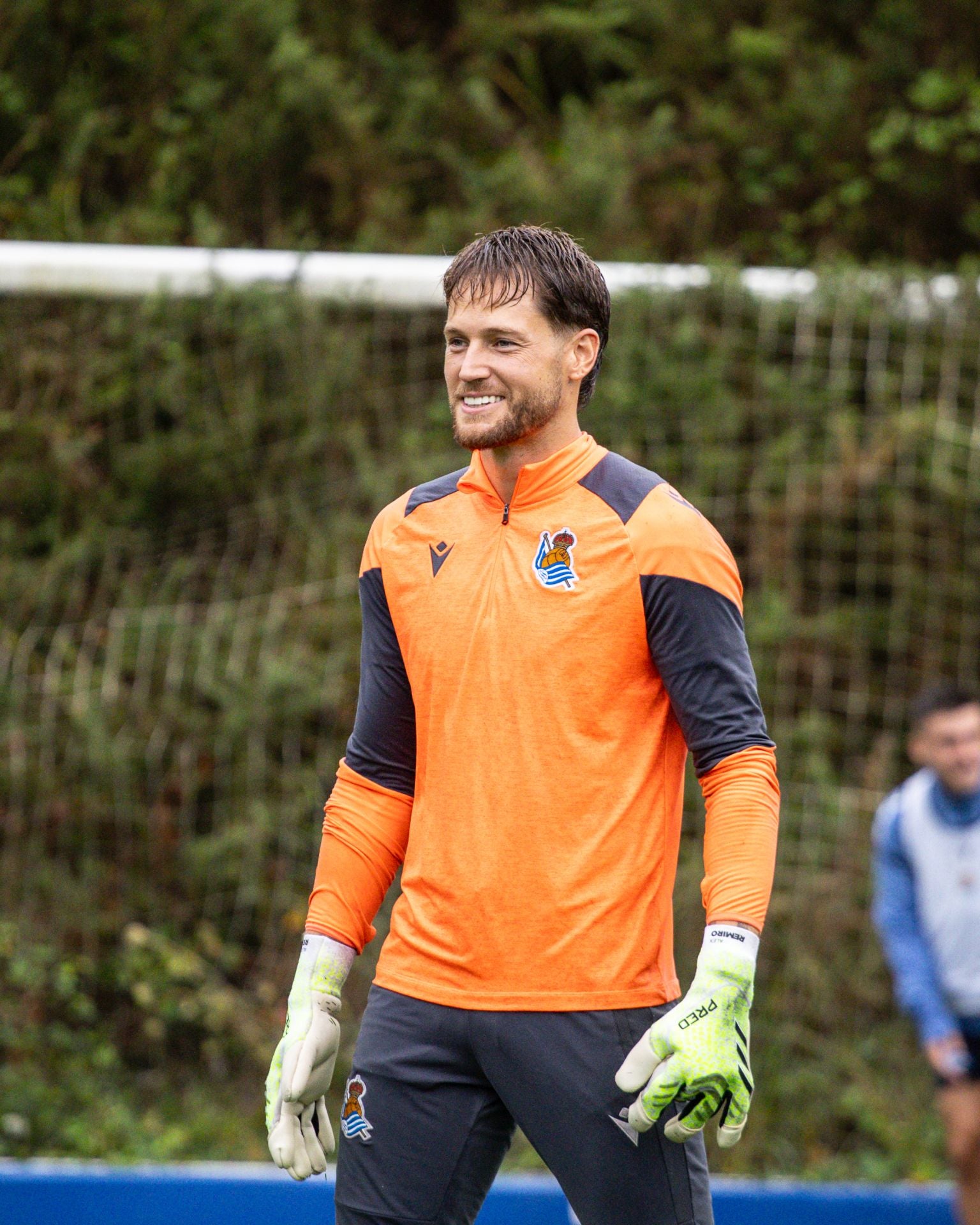 Esfuerzo bajo la lluvia en Zubieta