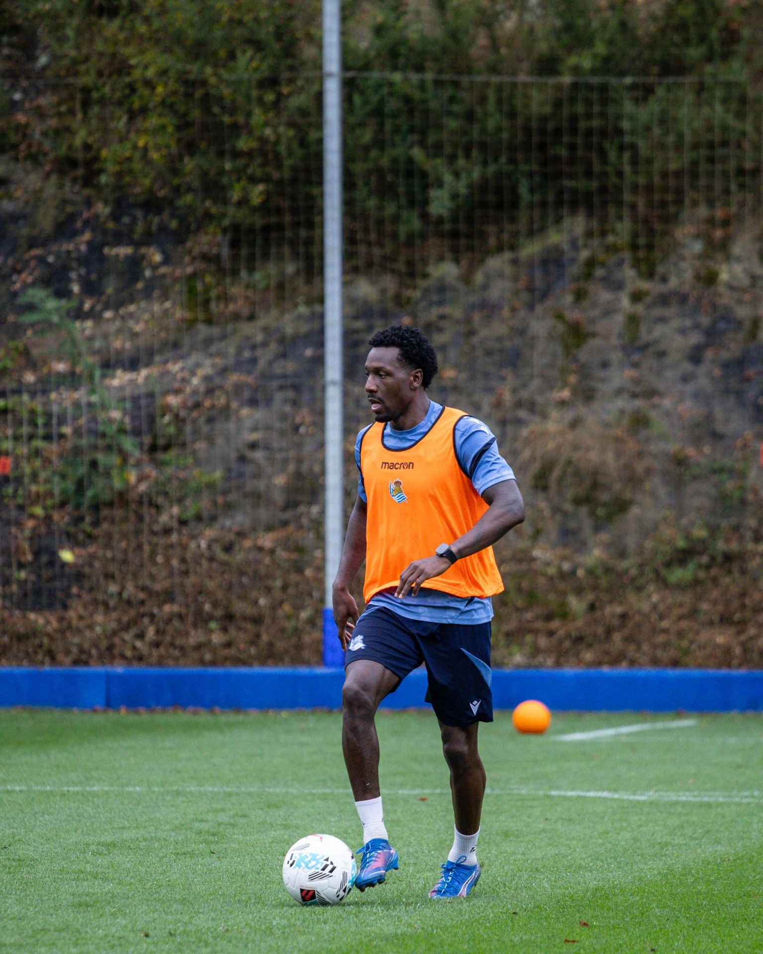 Esfuerzo bajo la lluvia en Zubieta