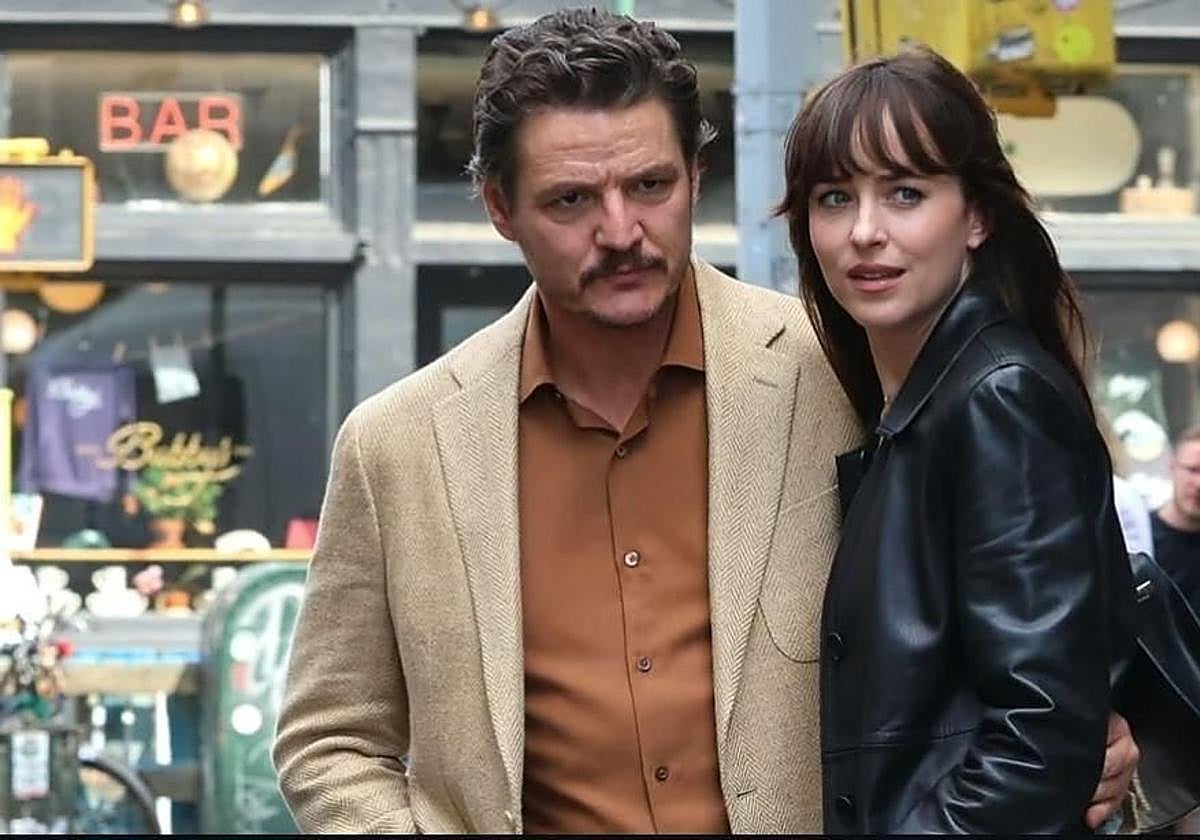 Pedro Pascal y Dakota Johnson protagonizan 'Materialistas'.