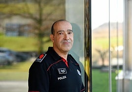 Diego Tadeo, Oficial de Inteligencia de la Jefatura de Gipuzkoa de la Ertzaintza.