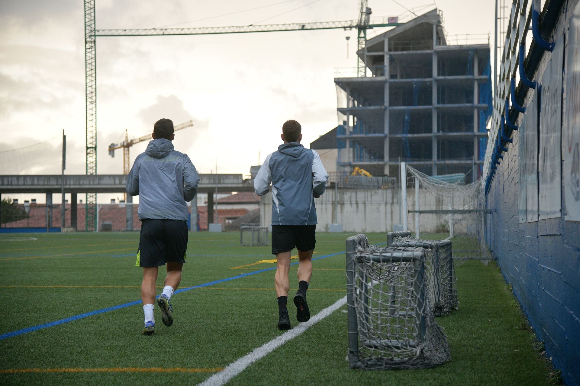 Illarramendi se entrena en el campo de San Miguel