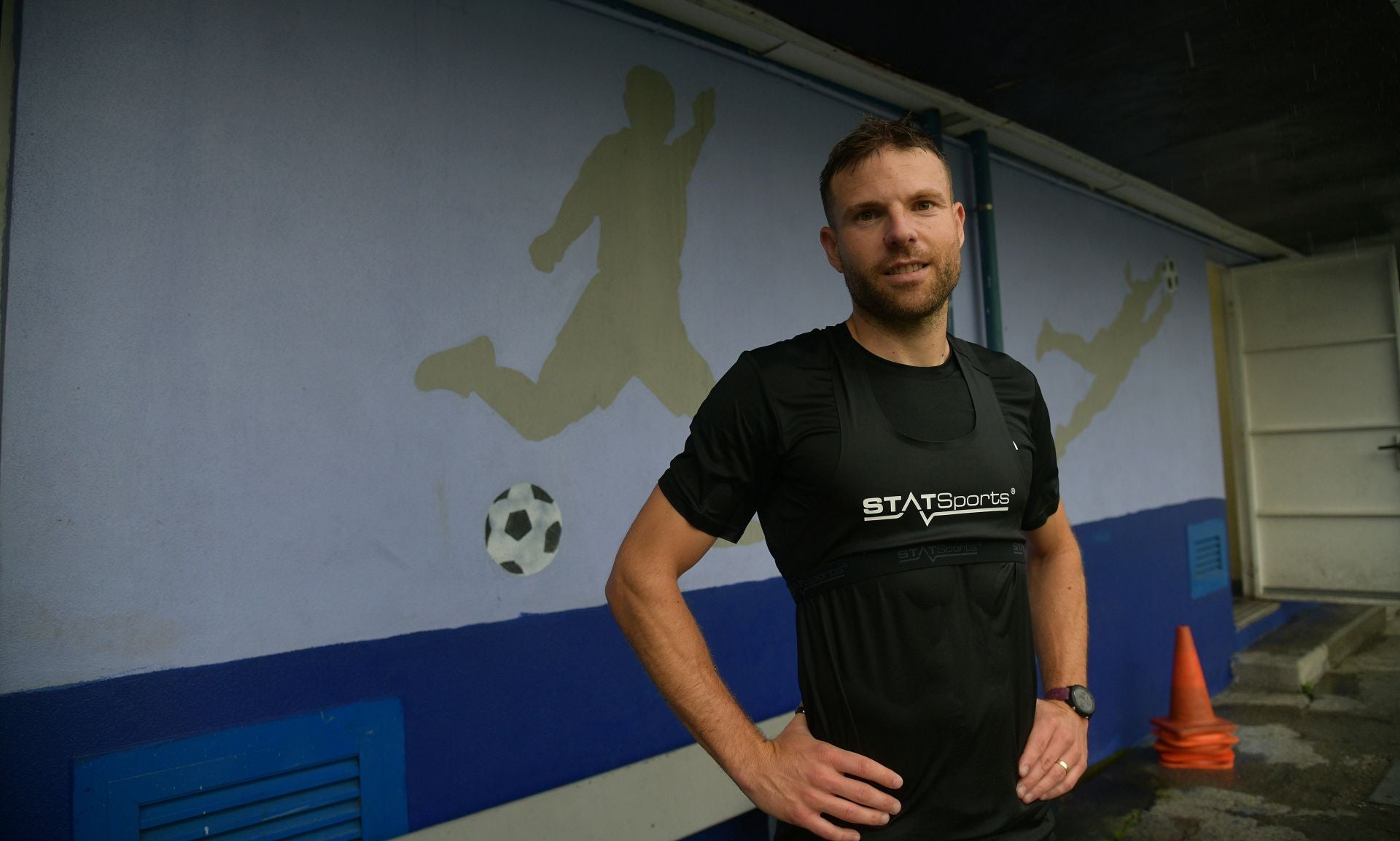 Illarramendi se entrena en el campo de San Miguel