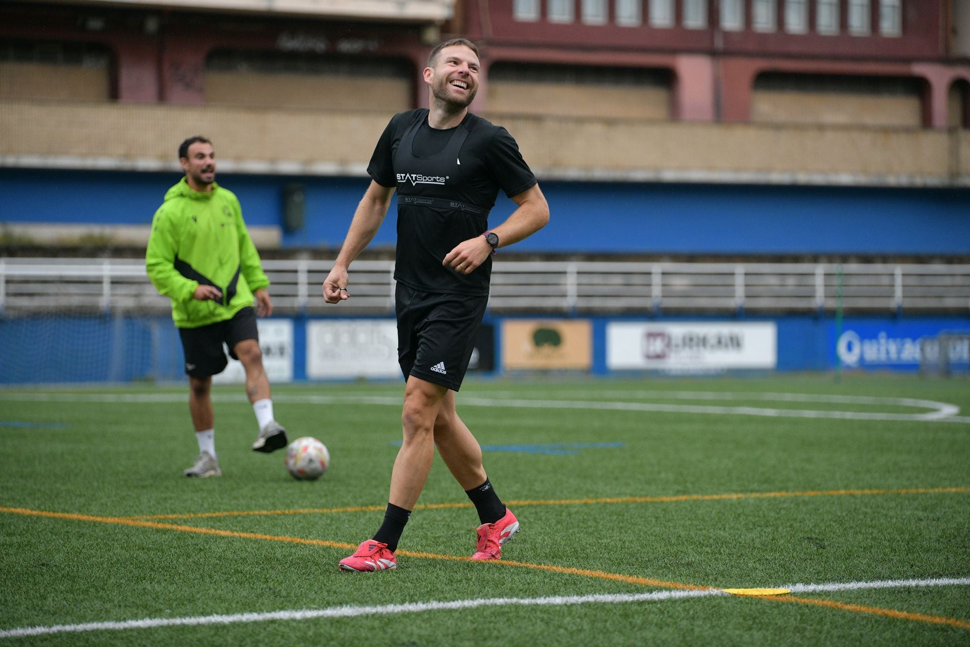 Illarramendi se entrena en el campo de San Miguel