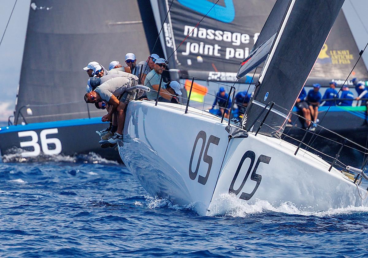 Imagen principal - Sled brilló y Alegre consolidó su liderato en Puerto Portals 52 SUPER SERIES Sailing Week